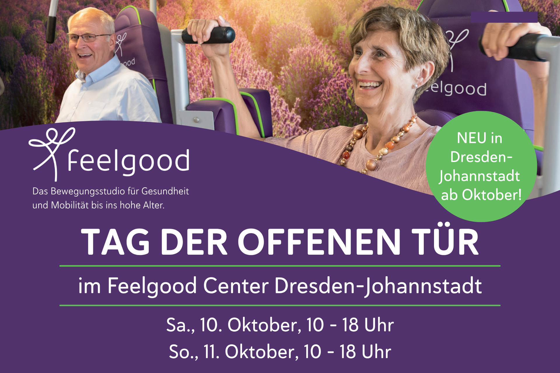 Feelgood Dresden-Johannstadt - ab Oktober 2026